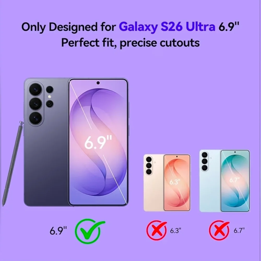 NIB Samsung Galaxy A26 Ultra 9500 mAh Battery Case Qi Wireless Charger Charging